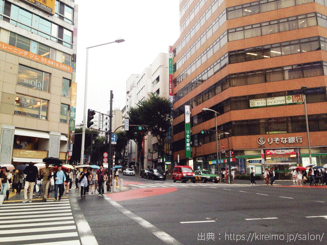 キレイモ渋谷宮益坂店 行き方,道順