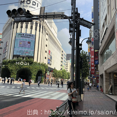 恋肌渋谷神南店 道順,行き方,アクセス